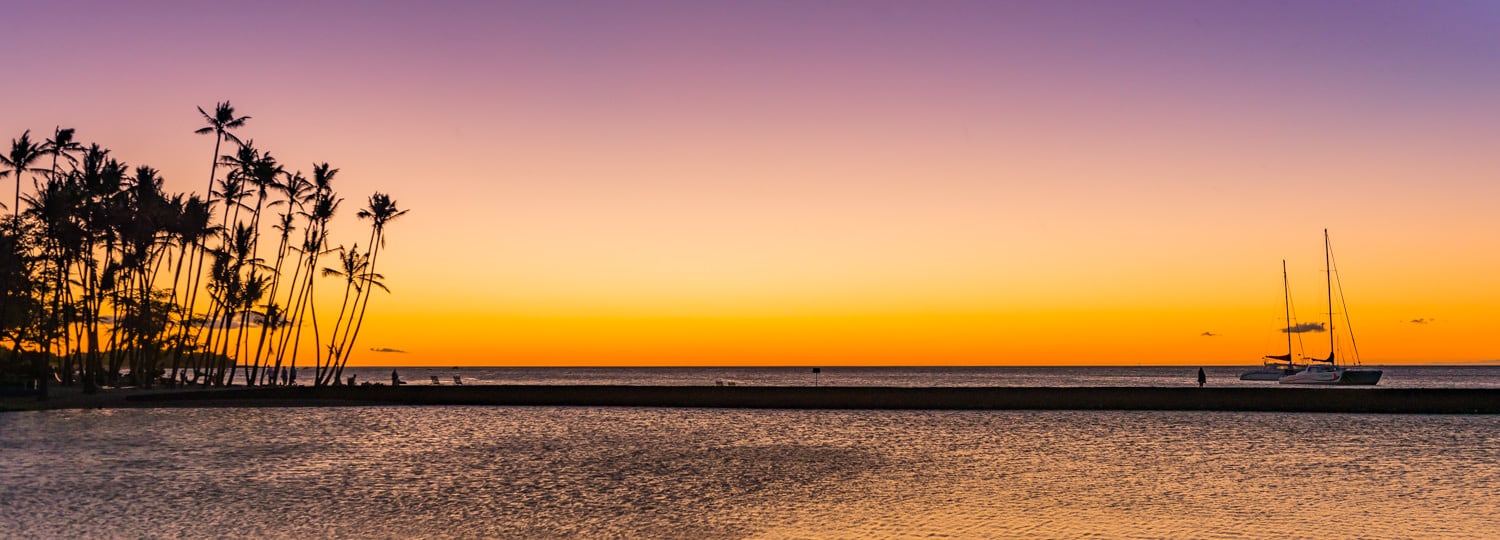 anaehoomalu-bay-sunset