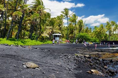 Punalu’u Black Sand Beach