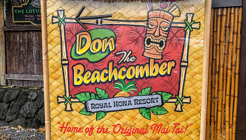 Don the Beachcomber in Kona has a great Happy Hour