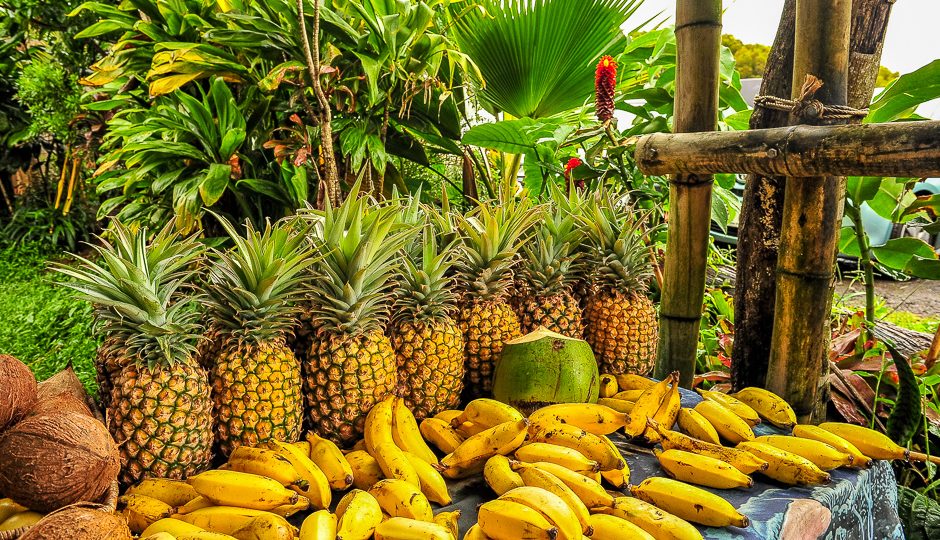 Fresh Fruit at a Big Island Farmers Market