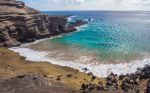 Green Sand Beach of Hawaii