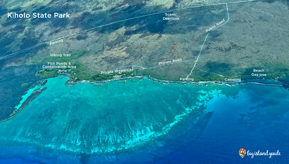 Kiholo State Park Map