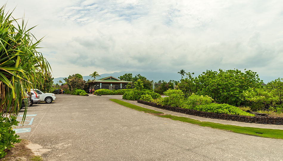 Kohanaiki Beach Park Restrooms and Parking