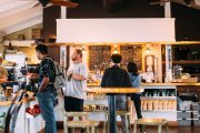 Kona Coffee and Tea Interior and Counter