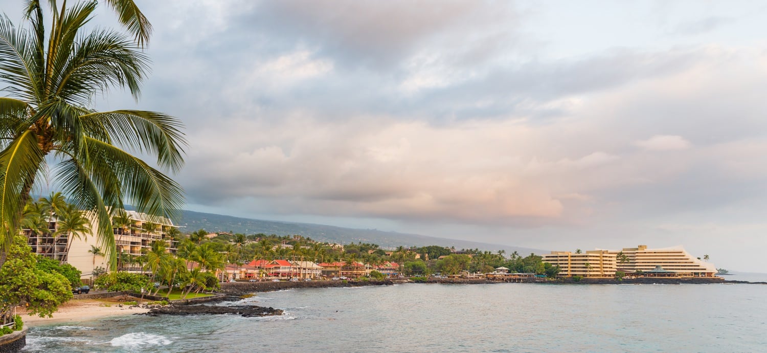 Kailua Kona Hawaii, on the Big Island,
