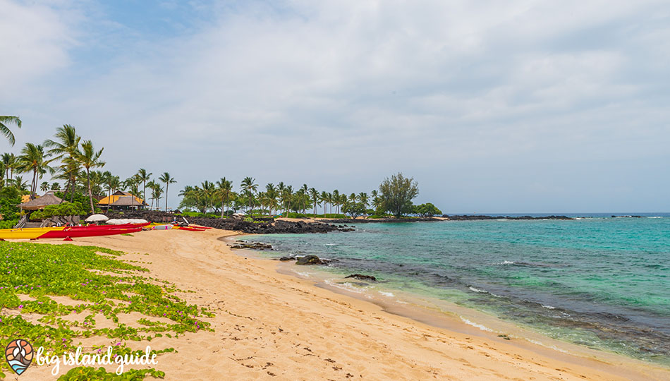 View of Kukio Beach Looking South