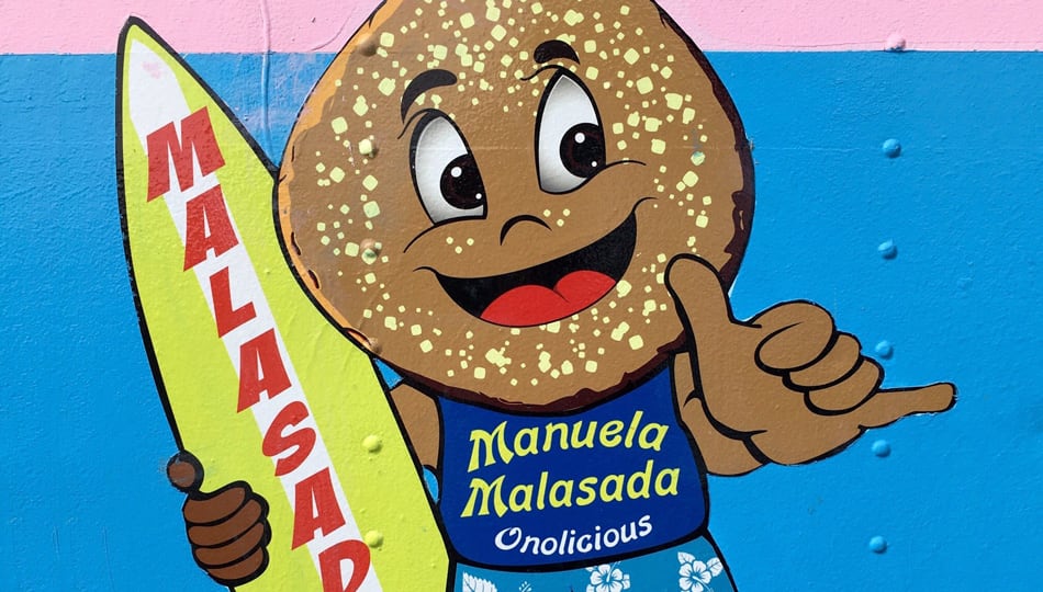 Manuela Malasada Truck Sign