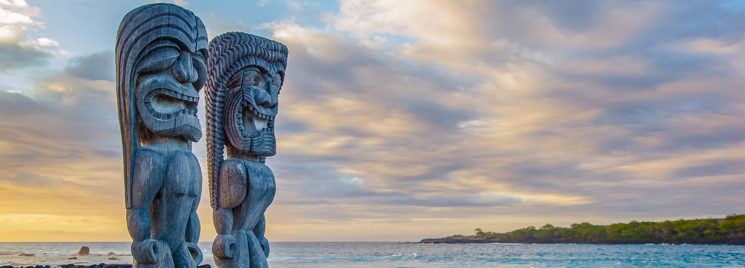 Puuhonua o honaunau is among the most popular Kona area national and state parks
