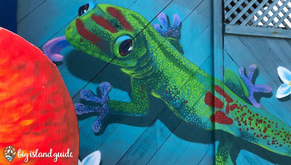Mural outside of Scandinavian Shave Ice Location