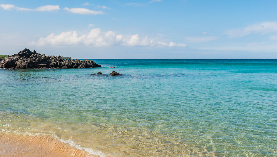Beach 69 at Waialea Bay is a great snorkeling beach on the Big Island